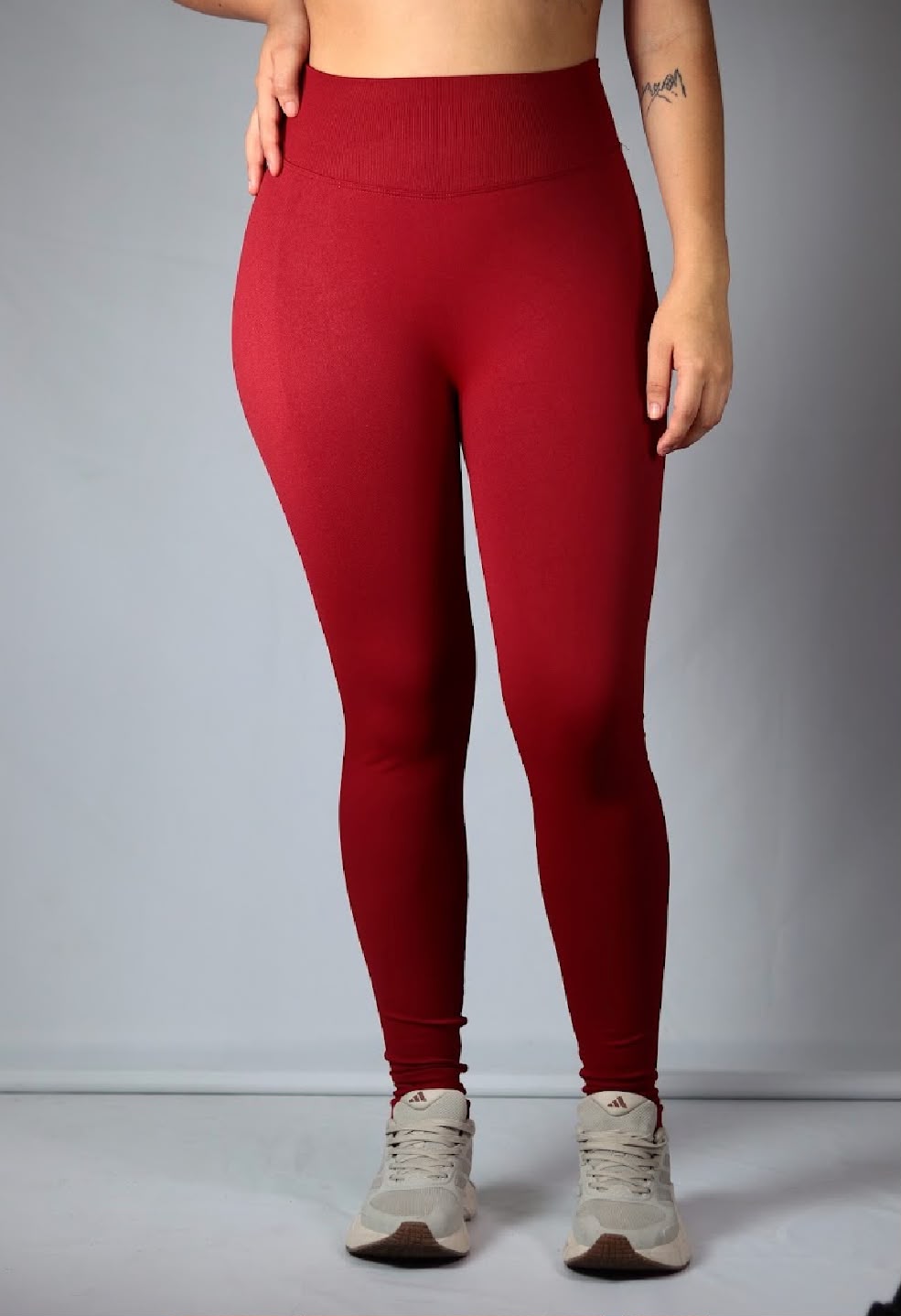 leggings rojo